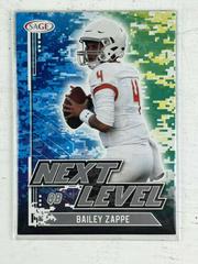 Bailey Zappe [Silver] #76 Football Cards 2022 Sage Hit Prices