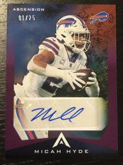 Micah Hyde [Purple] #ASC-MHY Football Cards 2021 Panini Chronicles Ascension Autographs Prices