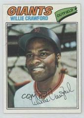 Willie Crawford Baseball Cards 1977 Topps Prices