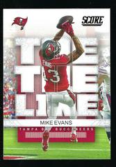 Mike Evans #TL-ME Football Cards 2022 Panini Score Toe the Line Prices