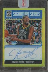 Kevin Durant [Gold] #KDR Basketball Cards 2018 Panini Donruss Optic Signature Series Prices