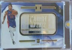 Jaden Ivey [Holo Gold] #98 Basketball Cards 2022 Panini Impeccable Prices
