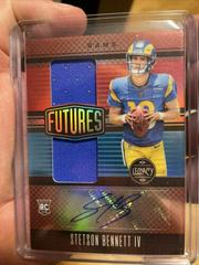 Stetson Bennett IV [Ruby] #FDA-33 Football Cards 2023 Panini Legacy Futures Dual Patch Autographs Prices