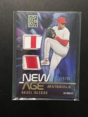 Raisel Iglesias [Gold] #NAM-RI Baseball Cards 2022 Panini Capstone New Age Materials Prices