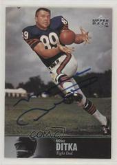 Mike Ditka [Autograph] Football Cards 1997 Upper Deck Legends Prices