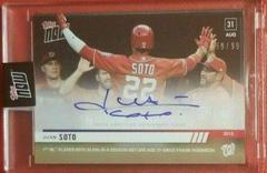 Juan Soto [Autograph] #773A Baseball Cards 2019 Topps Now Prices