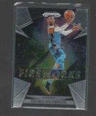 Russell Westbrook #2 Basketball Cards 2018 Panini Prizm Fireworks Prices