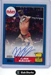 Finn Balor [Blue] Wrestling Cards 2017 Topps WWE Heritage Autographs Prices