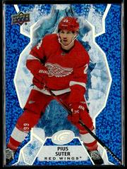 Pius Suter [Royal Blue] Hockey Cards 2021 Upper Deck Ice Prices