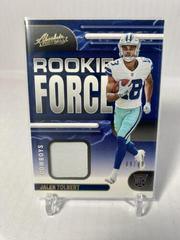 Jalen Tolbert [Gold] #RF-24 Football Cards 2022 Panini Absolute Rookie Force Prices