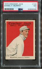 Daniel F. Murphy #140 Baseball Cards 1915 Cracker Jack Prices