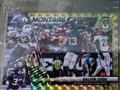 Dalvin Cook [Gold] #M-19 Football Cards 2022 Panini Mosaic Montage Prices