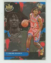 Tyrese Maxey Basketball Cards 2020 Panini Court Kings Prices