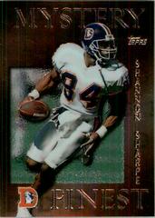 Shannon Sharpe [Bronze] #M19 Football Cards 1997 Topps Mystery Finest Prices