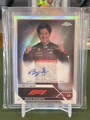 Zhou Guanyu #CAC-ZG Racing Cards 2023 Topps Chrome Formula 1 Autograph Prices