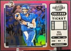 Will Levis [Pink] #3 Football Cards 2023 Panini Chronicles Draft Picks Contenders Optic Prices