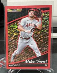 Mike Trout [Red] #BG-3 Baseball Cards 2022 Topps Update Black Gold Prices
