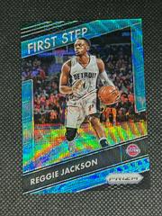 Reggie Jackson [Teal Wave Prizm] Basketball Cards 2016 Panini Prizm First Step Prices