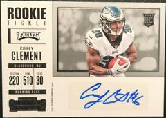 Corey Clement [Autograph] #262 Football Cards 2017 Panini Contenders Prices