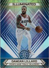 Damian Lillard Basketball Cards 2021 Panini Illusions Illuminated Prices