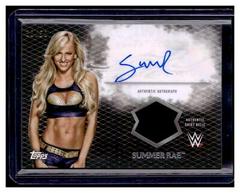 Summer Rae [Black] #UAR-SRA Wrestling Cards 2015 Topps WWE Undisputed Autograph Relics Prices