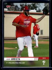 Jake Arrieta Baseball Cards 2019 Topps Now Road to Opening Day Prices