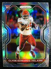 Clyde Edwards Helaire [Silver Prizm] #328 Football Cards 2020 Panini Prizm Prices