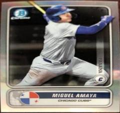 Miguel Amaya Baseball Cards 2020 Bowman Chrome Spanning the Globe Prices