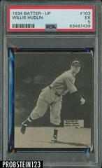 Willis Hudlin Baseball Cards 1934 Batter Up Prices