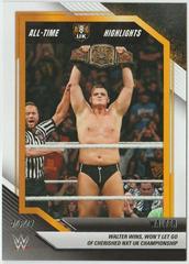 WALTER Wrestling Cards 2022 Panini NXT WWE All Time Highlights Prices