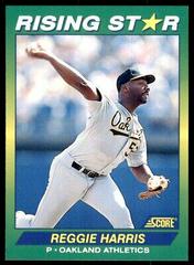 Reggie Harris #48 Baseball Cards 1992 Score Rising Stars Prices