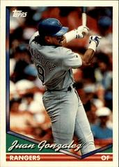 Juan Gonzalez #685 Baseball Cards 1994 Topps Prices