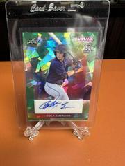 Colt Emerson [Green Prismatic] #BA-CE1 Baseball Cards 2023 Leaf Vivid Autograph Prices