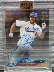 Chris Taylor [Autograph] Baseball Cards 2018 Topps Clearly Authentic Prices