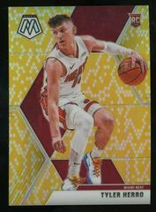 Tyler Herro [Gold Snakeskin] Basketball Cards 2019 Panini Mosaic Prices