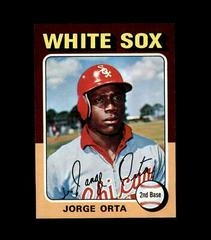 Jorge Orta Baseball Cards 1975 Topps Mini Prices