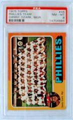 Phillies Team [Danny Ozark, Mgr.] #46 Baseball Cards 1975 Topps Prices