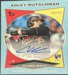 Adley Rutschman [Blue] Baseball Cards 2023 Topps Brooklyn Collection Autographs Prices