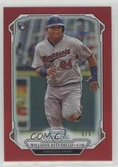 Willians Astudillo [Red Refractor] #BSR-57 Baseball Cards 2019 Bowman Sterling Prices