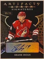 Shane Doan Hockey Cards 2023 Upper Deck Artifacts Aurum Signatures Prices