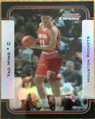 Yao Ming [Chrome Refractor] Basketball Cards 2003 Bowman Prices