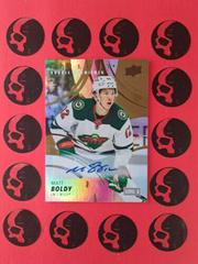 Matt Boldy [Gold Autograph ] #198 Hockey Cards 2022 Upper Deck Trilogy Prices