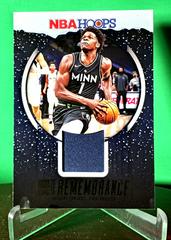 Anthony Edwards [Winter] #RR-ANT Basketball Cards 2023 Panini Hoops Rookie Remembrance Prices