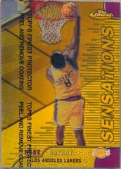 Kobe Bryant [Gold Refractor] Basketball Cards 1999 Finest Prices