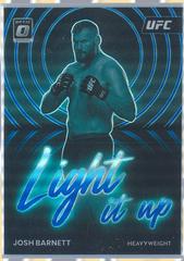 Josh Barnett [Blue] #2 Ufc Cards 2023 Panini Donruss Optic UFC Light It Up Prices