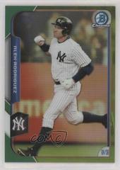 Alex Rodriguez [Green Refractor] #156 Baseball Cards 2015 Bowman Chrome Prices