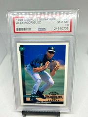 Alex Rodriguez Baseball Cards 1998 Donruss Signature Prices