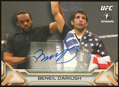 Beneil Dariush #KA-BD Ufc Cards 2016 Topps UFC Knockout Autographs Prices