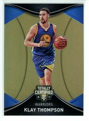 Klay Thompson [Gold] #24 Basketball Cards 2016 Panini Totally Certified Prices