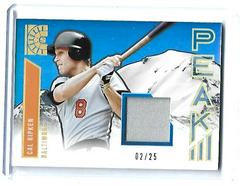 Cal Ripken [Gold] Baseball Cards 2022 Panini Capstone Peak Materials Prices